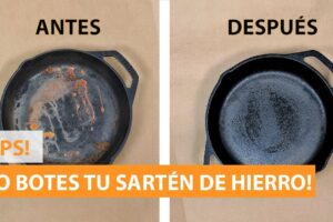 La sartén oxidada: cómo restaurarla y mantenerla en buen estado