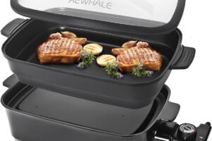 La versatilidad de la sartén eléctrica: ¡cocina con comodidad y estilo!