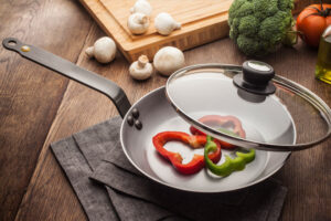 Sartén antiadherente natural: sin teflón, sin pegamento