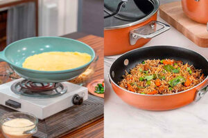 Ventajas de cocinar con una sartén sin revestimiento